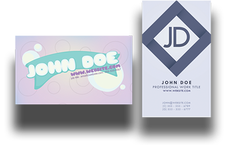 STANDARD BUSINESS CARDS printing