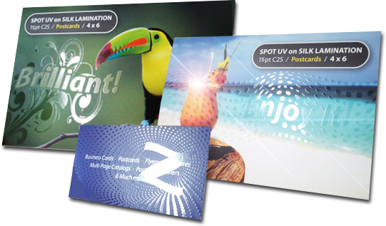 Spot UV Glossy Cards