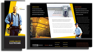 promote your business or event with ztoone com tri fold flyers